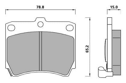 Pad shape image