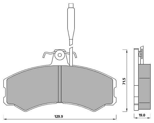 Pad shape image