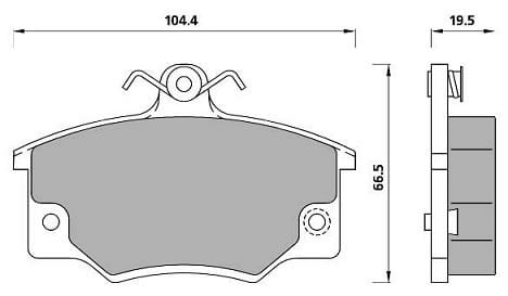 Pad shape image