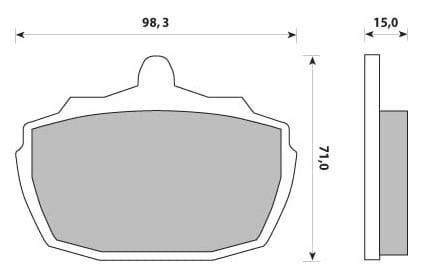 Pad shape image