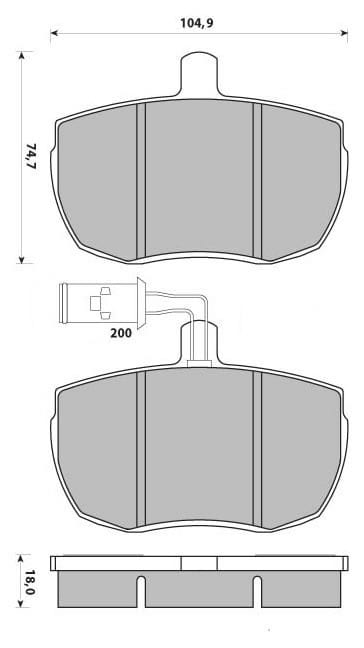 Pad shape image