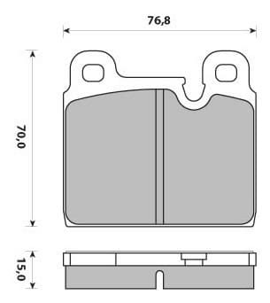 Pad shape image