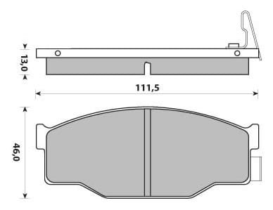 Pad shape image