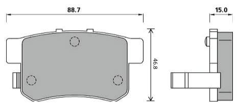 Pad shape image