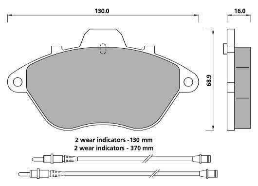 Pad shape image