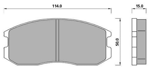 Pad shape image