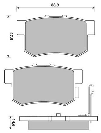 Pad shape image