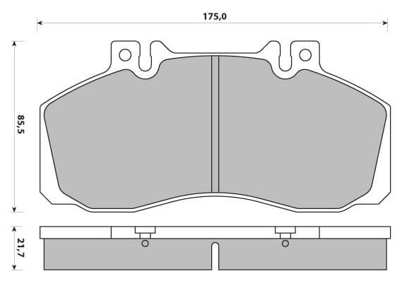 Pad shape image