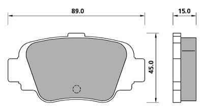 Pad shape image