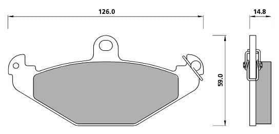 Pad shape image
