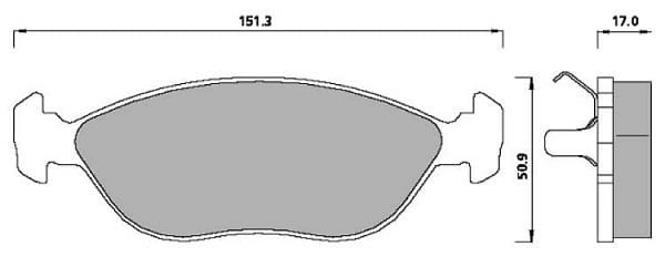 Pad shape image