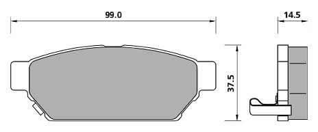 Pad shape image
