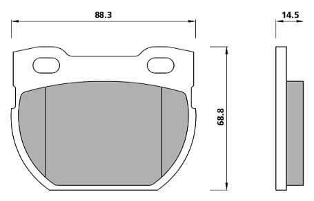 Pad shape image