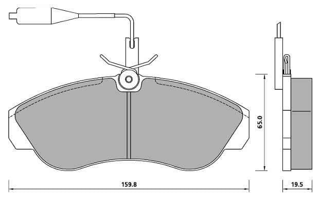 Pad shape image
