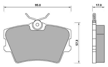 Pad shape image