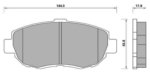 Pad shape image