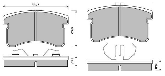 Pad shape image