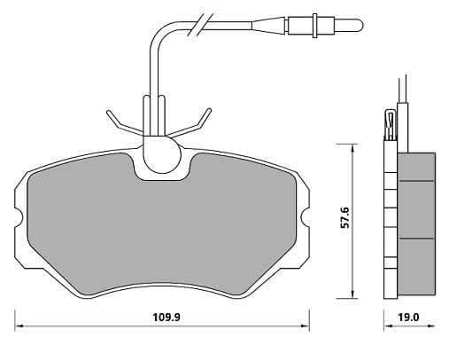 Pad shape image