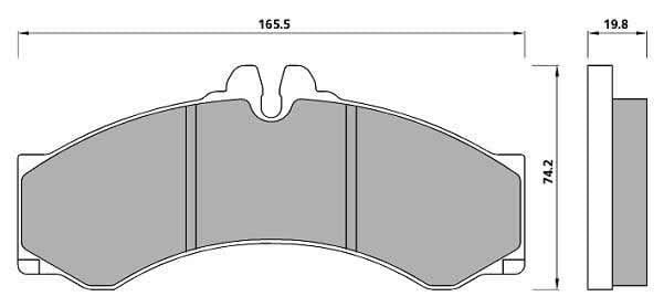 Pad shape image