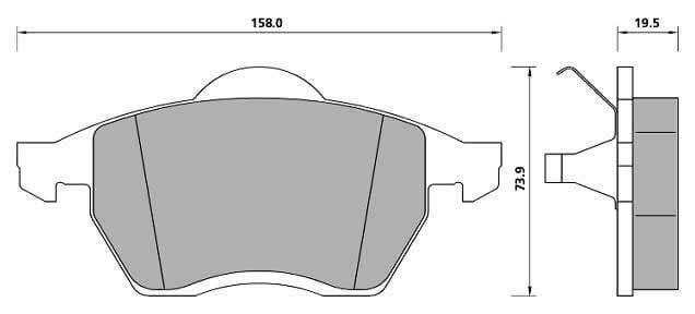 Pad shape image