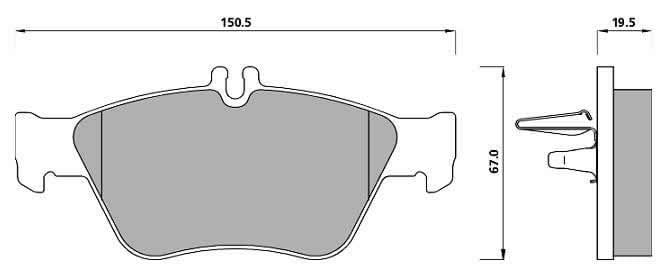 Pad shape image