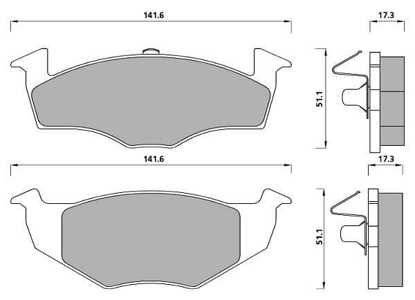 Pad shape image
