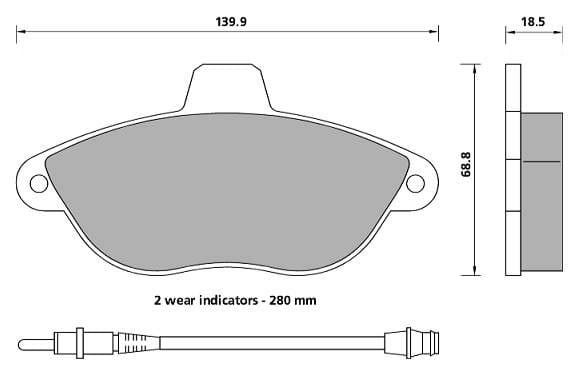 Pad shape image