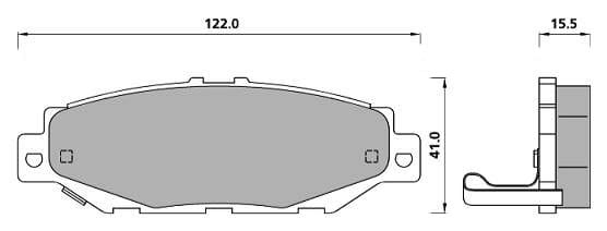 Pad shape image