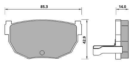 Pad shape image