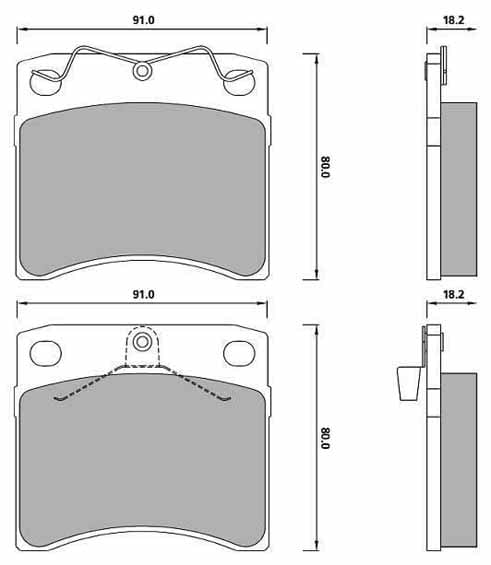 Pad shape image