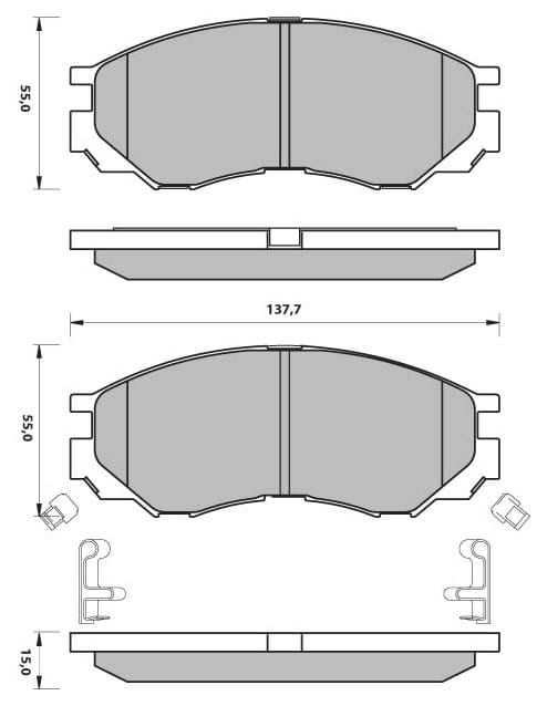 Pad shape image