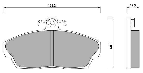 Pad shape image