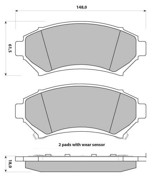 Pad shape image