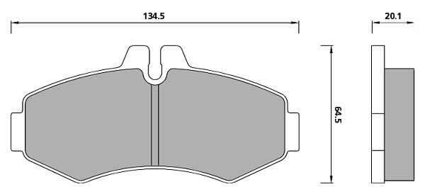 Pad shape image