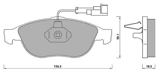 Pad shape image
