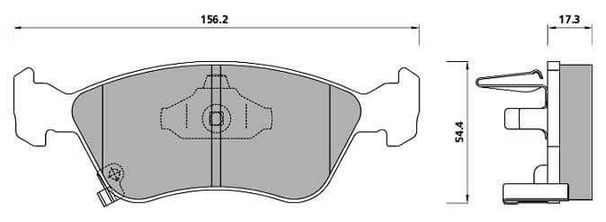 Pad shape image