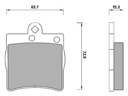Pad shape image