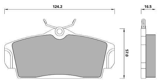 Pad shape image