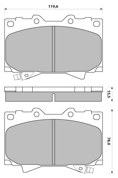 Pad shape image