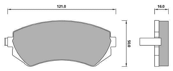 Pad shape image
