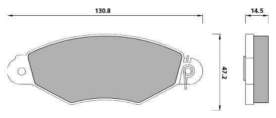 Pad shape image