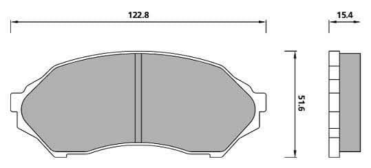 Pad shape image