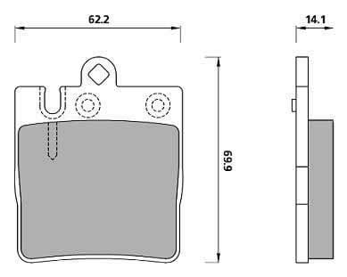 Pad shape image