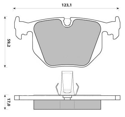Pad shape image