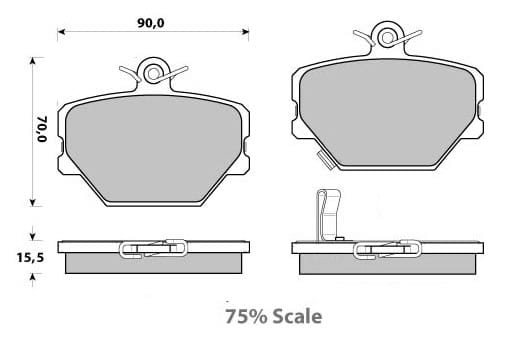 Pad shape image