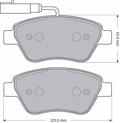 Pad shape image