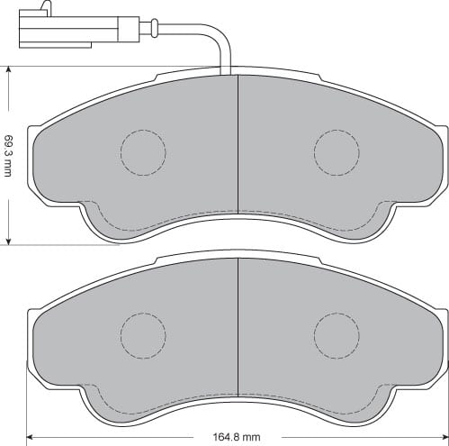 Pad shape image
