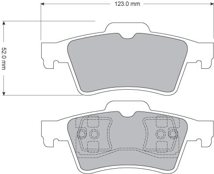 Pad shape image