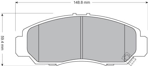 Pad shape image
