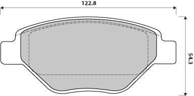 Pad shape image
